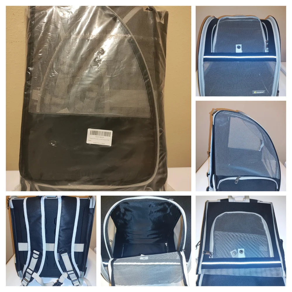Black Dog Carrier for Comfortable Travel